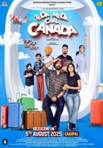 Teda Meda Chal Canada (2025) Punjabi HD